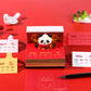 Lucky Panda Grab Bag Miniature Hand Tear off 3D Calendar Memo Pad With Light