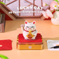 Lucky Ctchinese Style 3D Paper Sculpture Calendar Memo Pad With Light