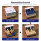 Magic Castle 3D Model Memo Pad With Calendar and LED