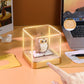 Panoramic Magic Eagle OWL 3D Paper Sculpture Calendar Memo Pad With Light