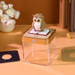 Panoramic Magic Eagle OWL 3D Paper Sculpture Calendar Memo Pad With Light