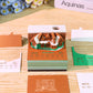 Magic Wish House Diorama Model Hand Tear off 3D Calendar Memo Pad with Light
