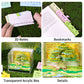 Lighted Treehouse 3D Model Hand Torn Memo Pad With Weekly Calendar 2026