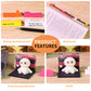 Halloween Funny Cute Monster and Black Cat Pumpkin 3D Miniature Model Hand Tear Off Memo Pad