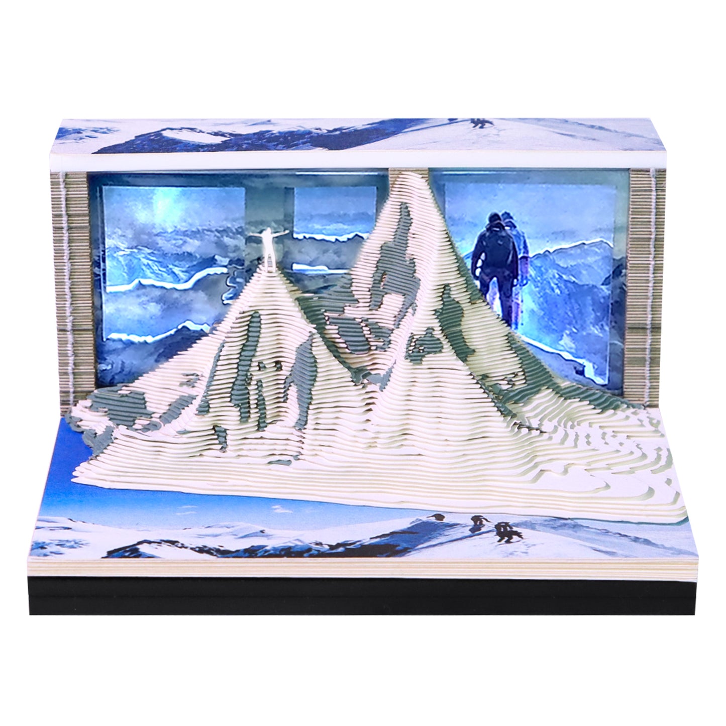Mount Everest 3D Calendar Memo Pad With Light