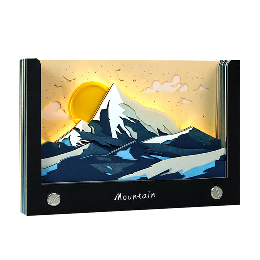 Snow Mountain Handicraft Tear Off 3D Memo Pad
