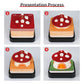 Mushroom 3D Model Hand Torn Memo Pad With Daily Calendar 2026