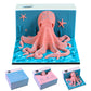Octopus Figure Model Hand Tear off 3D Calendar Memo Pad