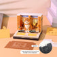 Cute Orange Cat Hand Tear off 3D Calendar Memo Pad With Ligh