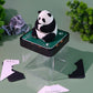 Cute Panda 3D Model Hand Torn Memo Pad With Daily Calendar 2026