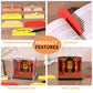 Magic Wizard Coin bank Miniature Hand Tear off 3D Calendar Memo Pad With Light