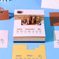 Pirate Ship 3D Model Memo Pad With Calendar