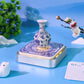 Blue and White Porcelain 3D Paper Sculpture Calendar Memo Pad With Light