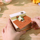 Pumkin House Diorama Hand Tear off 3D Calendar Memo Pad With Light