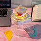 Lighted Carousel 3D Model Hand Torn Memo Pad With Daily Calendar 2026