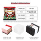 Santa Claus Christmas Gift Hand Tear off 3D Calendar Memo Pad With Light