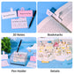 Santorini Aegean Sea 3D Model Hand Torn Memo Pad With Weekly Calendar 2026