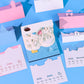 Santorini Aegean Sea 3D Model Hand Torn Memo Pad With Weekly Calendar 2026
