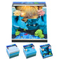 Underwater Wonderland Miniature Hand Tear off 3D Calendar Memo Pad With Light