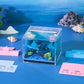 Underwater Wonderland Miniature Hand Tear off 3D Calendar Memo Pad With Light
