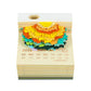 Four Season Tree 3D Model Hand Torn Memo Pad With Weekly Calendar 2026