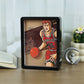 Slam Dunk Sakuragi Hanamichi Manga Anime Light Box Paper Craving Lamp（Black Shadow Box Frame）