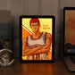 Slam Dunk Manga Anime Light Box Paper Craving Lamp（Black Shadow Box Frame）-3