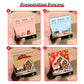 Christmas Snow Santa House 3D Memo Pad（3D Calendar 2026）