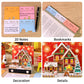 Christmas Snow Santa House 3D Memo Pad（3D Calendar 2026）