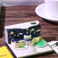 2025 New Design Creative Calendar Office Custom Pen Holder Desk Stationery Memo Pad St Paul'S Cathedral 3D Model Table Calendar
