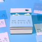Polar Bear 3D Model Hand Torn Memo Pad With Weekly Calendar 2026