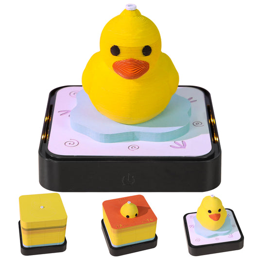 Yellow Dark 3D Model Hand Torn Memo Pad With Daily Calendar 2026