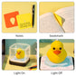 Yellow Duck Animal Model 3D Memo Pad