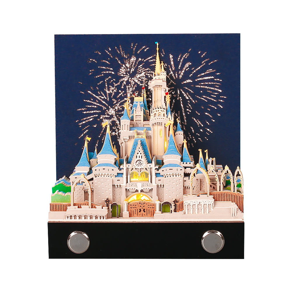 Lighted Disney Castle 3D Memo Pad