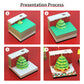 Christmas Tree 2024 Calendar 3D Memo Pad