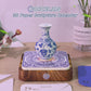 Blue and White Porcelain Vase 3D Model Hand Torn Memo Pad With Daily Calendar 2026