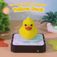 Yellow Dark 3D Model Hand Torn Memo Pad With Daily Calendar 2026