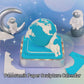 Earth Model Hand Torn Memo Pad 3D Calendar (Silver Base）