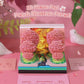 Blossoms Peach Grove 3D Model Memo Pad With Calendar and LED