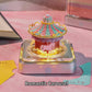 Lighted Carousel 3D Model Hand Torn Memo Pad With Daily Calendar 2026