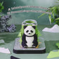 Panda Model 3D Memo Pad With Pen Holder Hole