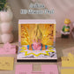 Dragon Ball Super Saiyan Son Goku 3D Model Memo Pad With Calendar and LED