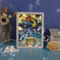 Ponyo Cute Anime Light Box Paper Craving Lamp