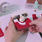 Cute Puppy Dog 3D Model Hand Torn Memo Pad With Weekly Calendar 2026