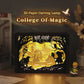 Magic Academy Light Box Paper Craving Lamp（Black Shadow Box Frame）