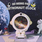Astronaut 3D Model Memo Pad With Calendar 2026 and Clock