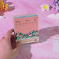 Carnation Flower Blossoms 3D Memo Pad（3D Calendar 2026）