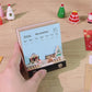Christmas Snow Santa House 3D Memo Pad（3D Calendar 2026）