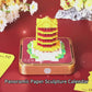 Yellow Crane Tower 3D Model Hand Torn Memo Pad With Daily Calendar 2026