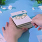 Polar Bear 3D Model Hand Torn Memo Pad With Weekly Calendar 2026
